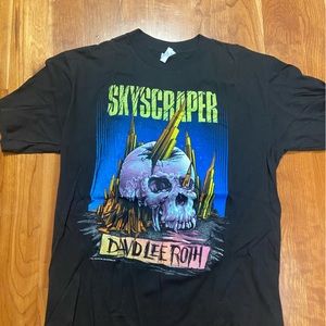 Vintage David Lee Roth Skyscraper Tour T-shirt (Size XL)